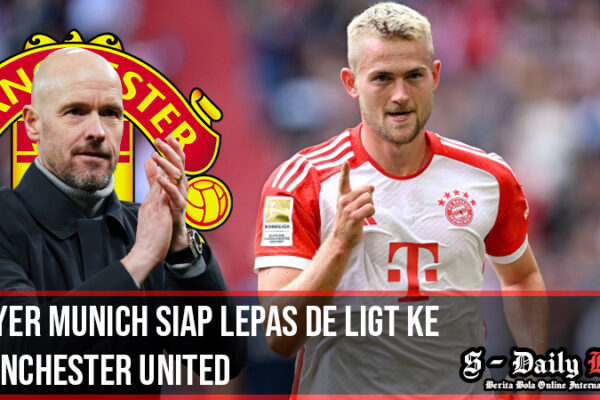 Bayer munich siap lepas de ligt ke mu