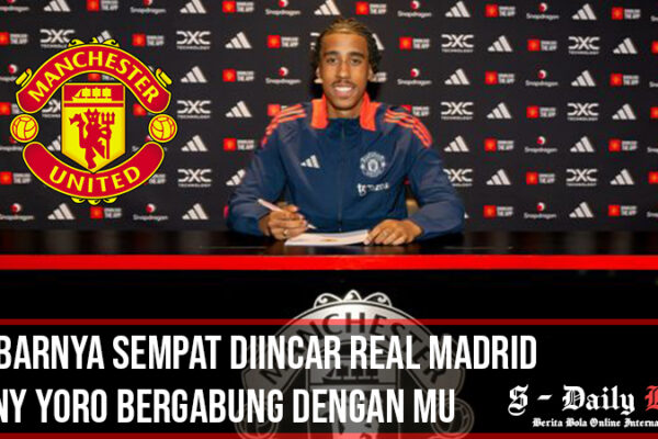 Kabarnya Sempat Diincar Real Madrid, Leny Yoro Bergabung Dengan MU