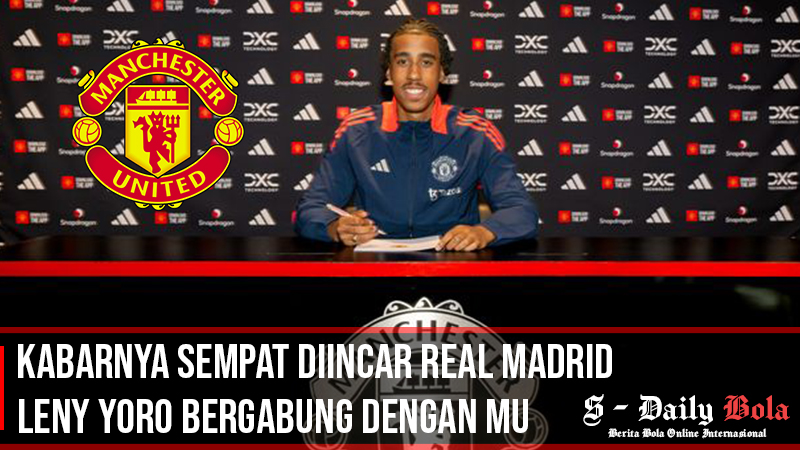 Kabarnya Sempat Diincar Real Madrid, Leny Yoro Bergabung Dengan MU