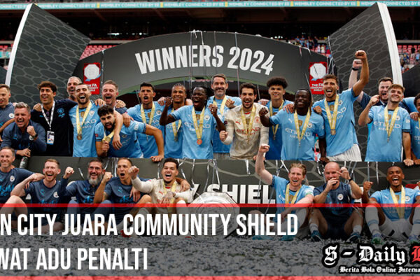 Man City Juara Community Shield Lewat Adu Penalti