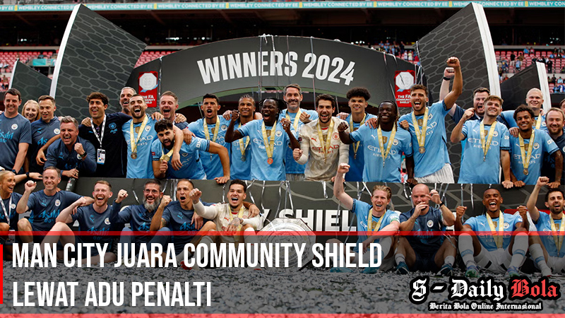 Man City Juara Community Shield Lewat Adu Penalti